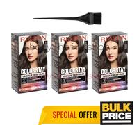 Revlon ColorStay 3 Crema Colorante Capelli Marrone Scuro Lunga Durata 3...