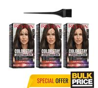 Revlon ColorStay 4 Crema Colorante Capelli Marrone Scuro Lunga Durata...