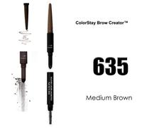 Revlon Colorstay colorstay brow creator 3in1 medium brown 635