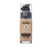 Revlon ColorStay, Fondotinta per Pelle Mista e Grassa, con Protezione Solare SPF 15, Formula Duratura, Oil Free (30ml), 250 Fresh Beige