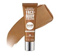 Revlon ColorStay Face & Body Glow Lotion, lozione idratante abbronzante per viso e corpo, 24 ore di idratazione, illuminante per il viso, 130 If You Glow You Glow