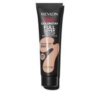 Revlon ColorStay Full Cover Foundation, Fondotinta Liquido, Per Pelli Normali E Secche, Copertura Totale E Finitura Opaca, Durata Fino A 24 Ore, 200 Nude - 30ml