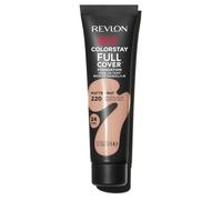 Revlon ColorStay Full Cover Longwear Matte Fondotinta per viso, resistente al calore e al sudore, leggero trucco viso, beige naturale (220), 30ml