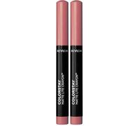 Revlon ColorStay Matte Lite Crayon Rossetto con Temperino Incorporato, a Prova di Sbavature, Resistente all'Acqua e Non Secca le Labbra, 004 Take Flight, 1.4g (Confezione da 2)