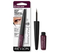 REVLON ColorStay Micro Easy Precision Eyeliner liquido waterproof a lunga tenuta e anti-sbavature con punta in micro feltro 303 But First Wine 0,
