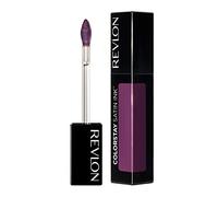 Revlon ColorStay - Rossetto liquido con inchiostro satinato, a lunga durata, formulato con olio di semi di ribes nero, 023 Up All Night.
