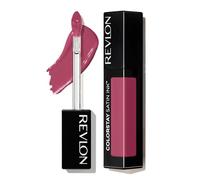 Revlon Colorstay Satin Ink, Rossetto a base di olio di semi di ribes nero, lunga tenuta N010 Your Majesty