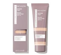 Revlon Illuminance Tinted Serum, Fondotinta in Siero Triplo Acido Ialuronico, Uniforma il Tono della Pelle, Illumina e Idrata per tutto il giorno, SPF 15, 113 Ivory Beige, 28 ml