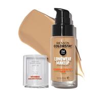 Revlon Liquid Foundation Colorstay Face Makeup per combinazione e pelle grassa SPF 15 Copertura media-piena con finitura opaca tawny (280) 1,0 once