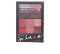 REVLON MASS MARKET PALETTE eyes, cheeks + lips #200-seductive smokies 1 u