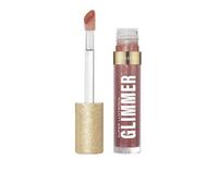 Revlon Super Lustrous Glimmer Gloss, Glitterato Idratante e Rimpolpante, Finish Ultra Lucido e Brillante, Formula a Base di Piante, 005 Glazed Almond, 3.8ml