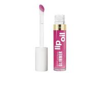 Revlon Super Lustrous Glimmer Lip Oil, Olio Labbra Nutriente e Anti-Ossidante, Rimpolpante e Luminoso, Finish Ultra-Brillante, Formula a Base di Squalano Vegetale, 004 Gone Rose, 3.8ml