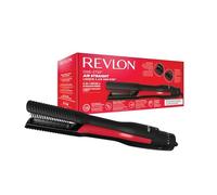 REVLON One-Step Air Straight Piastra ad aria e Asciugacapelli 2-in-1, Asciuga e liscia con l'aria calda, senza calore estremo - Piastre e denti infusi con olio di Argan RVDR5330E