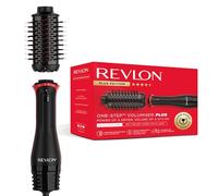 Revlon One-Step Volumiser Plus (spazzola ovale staccabile, rivestimento in ceramica di titanio, setole miste con punte a sfera al carbone attivo, tecnologia ionica alla tormalina)