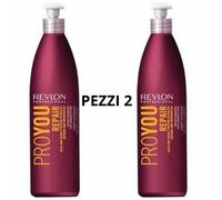Revlon Pro You Repair Shampoo 350ml - shampoo riparatore PEZZI 2