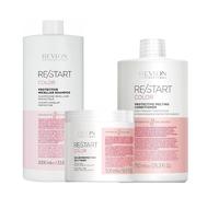 REVLON PROFESSIONAL Kit Restart Color Protective Micellar Shampoo 1000ml + Mask