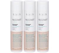 Revlon Professional Re/Start Shampoo Nutritivo Capelli Ricci 3x250 ml
