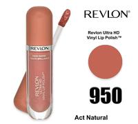 Revlon Rv Uhd Vinyl Lip Polish Act Natural 950 - Lip gloss