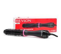 REVLON RVDR5292UKE One-Step Style Booster Spazzola tonda per asciugatura e messa in piega in un solo passaggio, 38 Mm Setole Termiche, Ceramica, Ionic + Ceramic Technology, Nero/Rosa