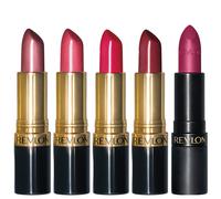 REVLON Set di rossetti Super Lustrous Set regalo da 5 pezzi Crema multifinitura perlata e opaca Confezione da 5