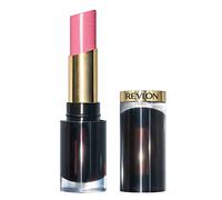 REVLON Super Lustrous Glass Shine, Rossetto con texture cremosa, formula idratante con acido ialuronico, aloe e quarzo rosa, dona lucentezza e colore, tono 021 So Sleek Pink 3,7 g