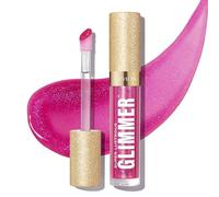 Revlon Super Lustrous Glimmer Gloss, Glitterato Idratante e Rimpolpante, Finish Ultra Lucido e Brillante, Formula a Base di Piante, 009 Razz Beamy, 3.8ml