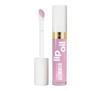 Revlon Super Lustrous Glimmer Lip Oil, Olio Labbra Nutriente e Anti-Ossidante, Rimpolpante e Luminoso, Finish Ultra-Brillante, Formula a Base di Squalano Vegetale, 005 Vio-Lit, 3.8ml