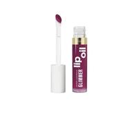 Revlon Super Lustrous Glimmer Lip Oil, Olio Labbra Nutriente e Anti-Ossidante, Rimpolpante e Luminoso, Finish Ultra-Brillante, Formula a Base di Squalano Vegetale, 006 Plum Pop, 3.8ml