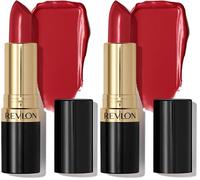 Revlon Super Lustrous Lipstick, Rossetto Con Formula Cremosa, Infuso Con Vitamina E e Olio Di Avocado, 525 Wine With Everything Creme - 4,2g (Confezione da 2)