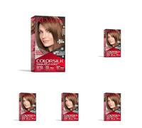 Revlon Tintura per Capelli, Colorsilk Tinte, 200 gr, 54-Castaño Claro Dorado (Confezione da 5)