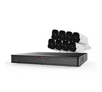 Revo America Ultra 16CH 4K H.265 NVR, HDD da 3 TB di sorveglianza, accesso remoto, con telecamere a proiettile IR da 4 Megapixel True WDR per interni/esterni