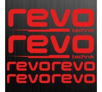 Revo Technik adesivi sticker decal auto set 6 Pezzi
