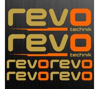 Revo Technik adesivi sticker decal auto set 6 Pezzi