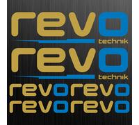 Revo Technik adesivi sticker decal auto set 6 Pezzi
