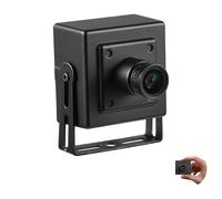 REVODATA 5MP POE Starlight HD IP Camera, 4mm Obiettivo 75° Mini Interno telecamera di sicurezza notturna a colori per interni, Indoor Telecamera IP P2P CCTV H.265 (I706-P-FC-HS)