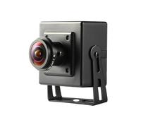 REVODATA HD 4K 8MP Mini POE IP Camera, piccola sicurezza interna Fisheye 1.7mm Lens 180° angolo di visione P2P Remote View CCTV POE Camera H.265 Motion Detection (I706-3-P-HS82)