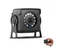 REVODATA Mini Telecamera IP POE 5MP, Impermeabile IP65, Telecamera Sicurezza UltraHD per Esterni, Visione notturna IR 10M, Obiettivo 3,6 mm 75°FOV, Rilevamento del Movimento (I704-2-P-TS)