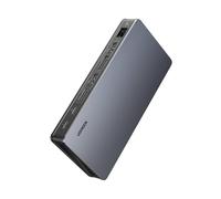 Revodok Pro 209 Docking Station USB C DisplayLink Dual HDMI e DisplayPort 4K60Hz Doppio Schermo Differente per MacOS 9 in 1 Stazione Dock Multiport USB 10Gbps PD 100W Ethernet Gigabit - Nouvo