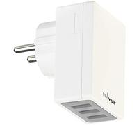 revolt Electronics & Photo - Caricatore: Caricabatterie da Rete USB, Compatto, 3 Porte USB (multipresa, Caricatore Multi, caricare)