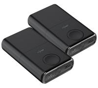 revolt powerbank usb-c mini: Set di 2 Powerbank Wireless 3in1, 10.000 mAh, USB Tipo-C (batterie esterne, batterie aggiuntive)