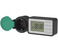 revolt presa a risparmio energetico: Timer digitale per esterni., Fino a 12 orari di accensione e spegnimento al giorno, countdown per lo spegnimento programmabile (timer con cappuccio protettivo)