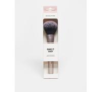 Revolution Bake It Easy Powder Brush, Pennello cipria multiuso per polveri libere & compatte, vegano