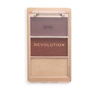 Revolution Blush Icon, Blush Altamente Pigmentato, Formula Modulabile, Arricchito con Acido Ialuronico per una Pelle Idratata e Luminosa, Teddy Nude, 10g
