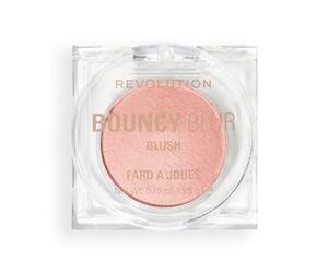 Revolution Bouncy Blur Blush, make-up per guance e labbra, formula modulabile con effetto levigante, rosa pesca soffice come una nuvola, Vegan & Cruelty-Free