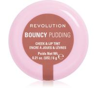 Revolution - Bouncy Pudding Lip & Ch lush 6 g Oro rosa unisex