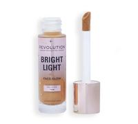 Revolution Bright Light Face Glow, Tinta Illuminante per la Pelle, Finitura Radiante, Luminosità Radiance Tan