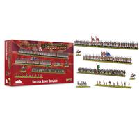 Revolution! - Brigata dell'Esercito Britannico - Miniature in scala epica per polvere nera Guerra d'Indipendenza americana altamente dettagliata per Wargaming da tavolo