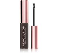 Makeup Revolution Brow Fixer gel per le sopracciglia colore Dark Brown 6 ml