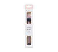 Revolution Cheek Chisel Blush & Bronze Duo Brush, Pennello doppio per blush & bronzer, setole sintetiche, vegano
