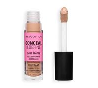 Revolution Conceal and Define Full Coverage Concealer, Correttore Leggero Fini Opaco, C4C, 3.4ml